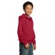 Port & Company® - Youth Core Fleece Full-Zip Hooded Sweatshirt.  PC90YZH