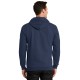 Port & Company® Tall Essential Fleece Full-Zip Hooded Sweatshirt. PC90ZHT