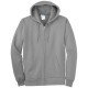 Port & Company® Tall Essential Fleece Full-Zip Hooded Sweatshirt. PC90ZHT