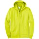 Port & Company® Tall Essential Fleece Full-Zip Hooded Sweatshirt. PC90ZHT