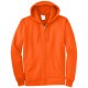 Port & Company® Tall Essential Fleece Full-Zip Hooded Sweatshirt. PC90ZHT