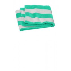 Port Authority ® Value Cabana Stripe Beach Towel PT45