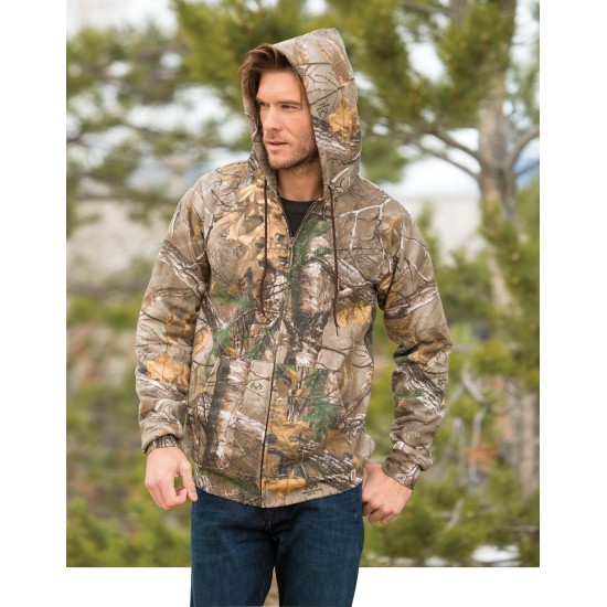 Russell Outdoors Realtree Full-Zip Hooded Sweatshirt. RO78ZH