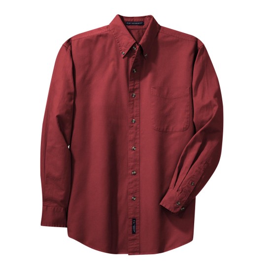 Port Authority® Long Sleeve Twill Shirt.  S600T
