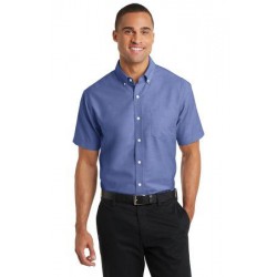 Port Authority® Short Sleeve SuperPro™ Oxford Shirt. S659