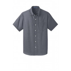 Port Authority® Short Sleeve SuperPro™ Oxford Shirt. S659