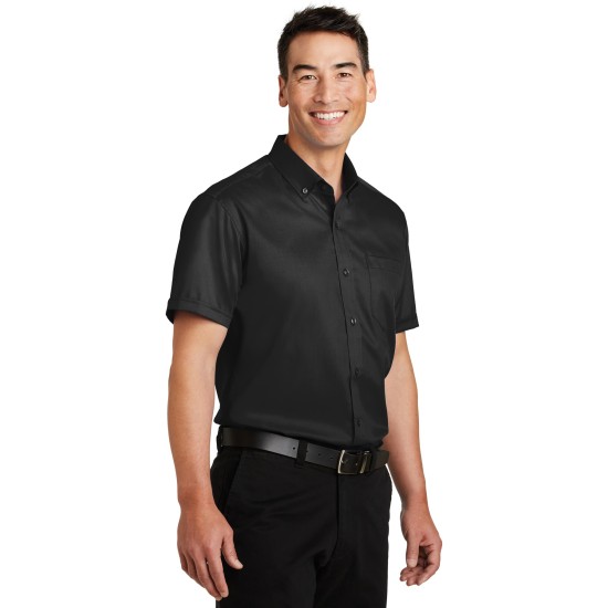 Port Authority® Short Sleeve SuperPro™ Twill Shirt. S664
