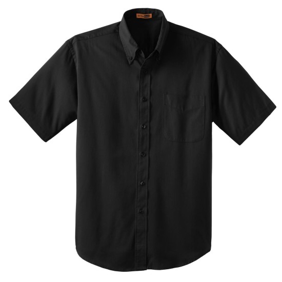 CornerStone - Short Sleeve SuperPro Twill Shirt. SP18