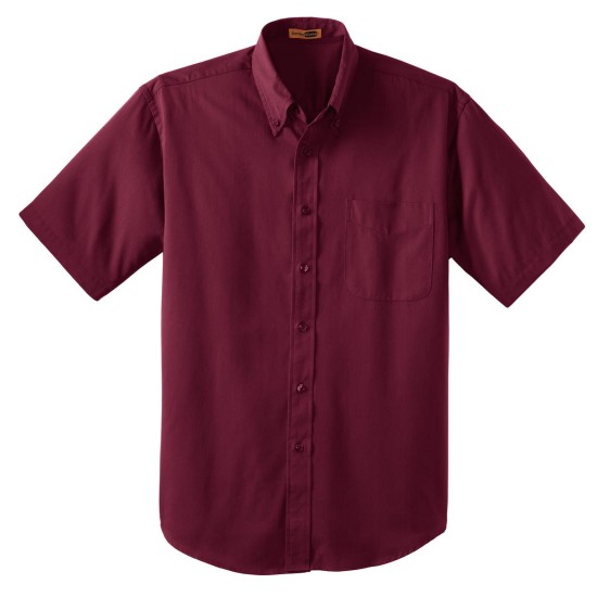 CornerStone - Short Sleeve SuperPro Twill Shirt. SP18