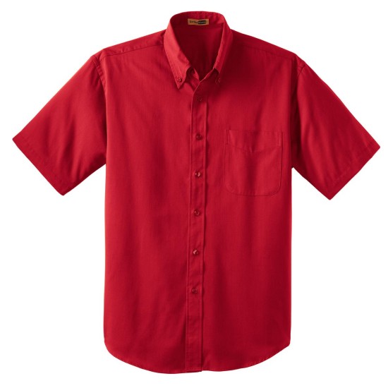 CornerStone - Short Sleeve SuperPro Twill Shirt. SP18