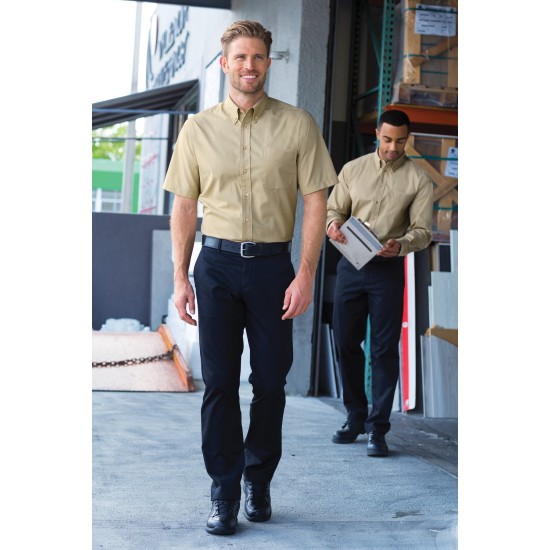 CornerStone - Short Sleeve SuperPro Twill Shirt. SP18