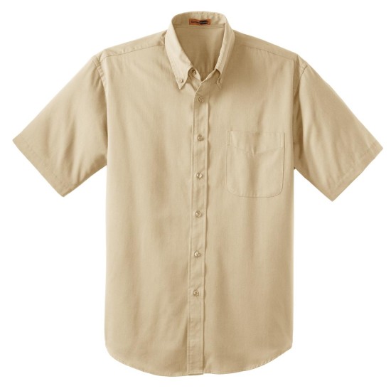 CornerStone - Short Sleeve SuperPro Twill Shirt. SP18