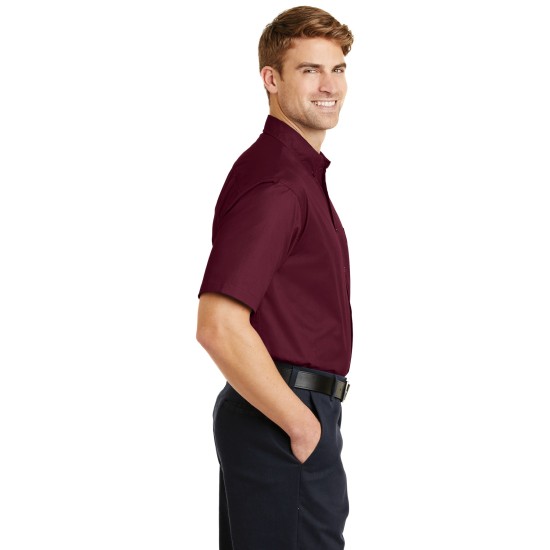 CornerStone - Short Sleeve SuperPro Twill Shirt. SP18