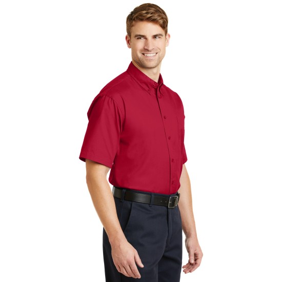 CornerStone - Short Sleeve SuperPro Twill Shirt. SP18