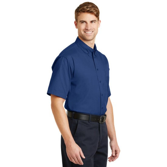 CornerStone - Short Sleeve SuperPro Twill Shirt. SP18