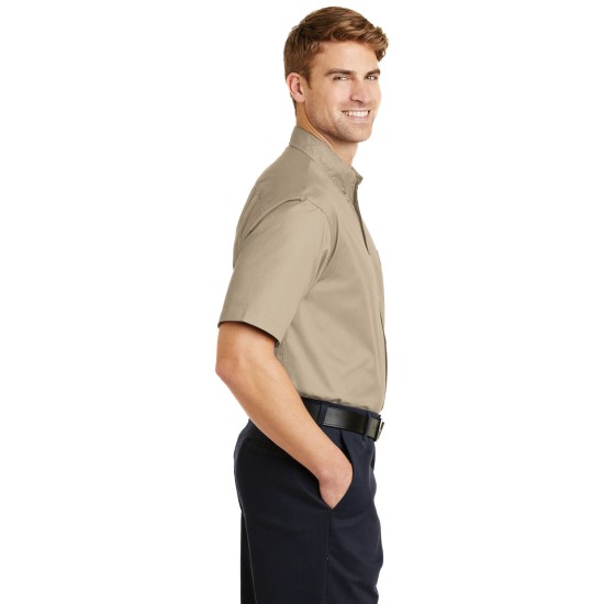 CornerStone - Short Sleeve SuperPro Twill Shirt. SP18