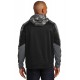 Sport-Tek Sport-Wick Mineral Freeze Fleece Colorblock Hooded Pullover. ST231