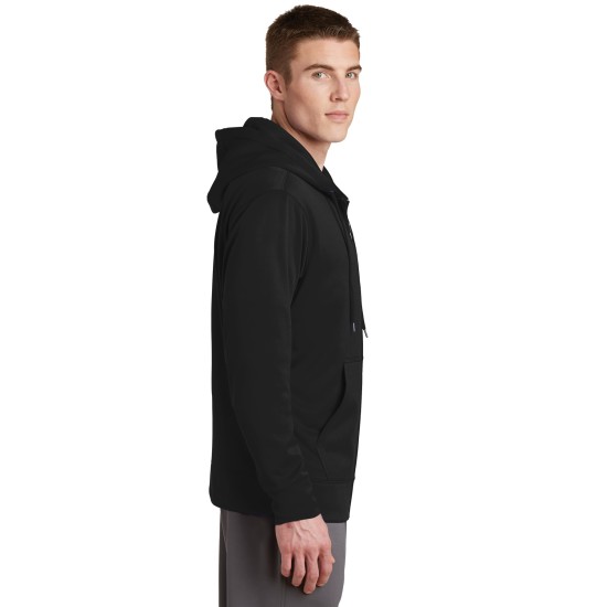 Sport-Tek Sport-Wick Fleece Full-Zip Hooded Jacket. ST238