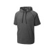 Sport-Tek PosiCharge Tri-Blend Wicking Fleece Short Sleeve Hooded Pullover ST297
