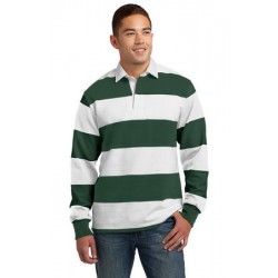 Sport-Tek Classic Long Sleeve Rugby Polo. ST301