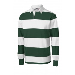 Sport-Tek Classic Long Sleeve Rugby Polo. ST301