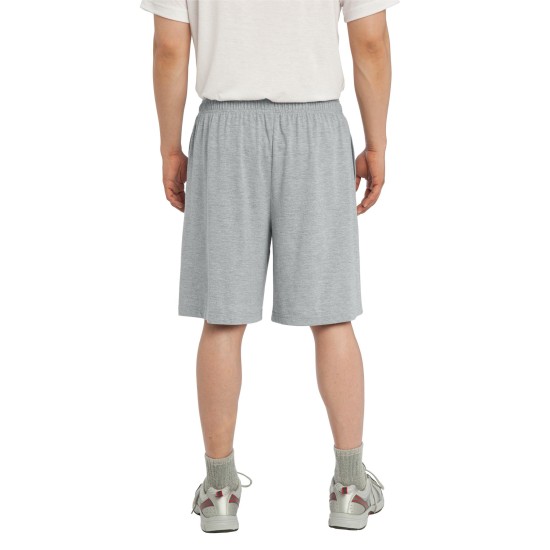 Sport-Tek Jersey Knit Short with Pockets. ST310