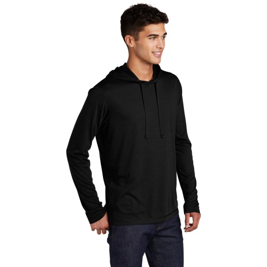 Sport-Tek PosiCharge Tri-Blend Wicking Long Sleeve Hoodie ST406