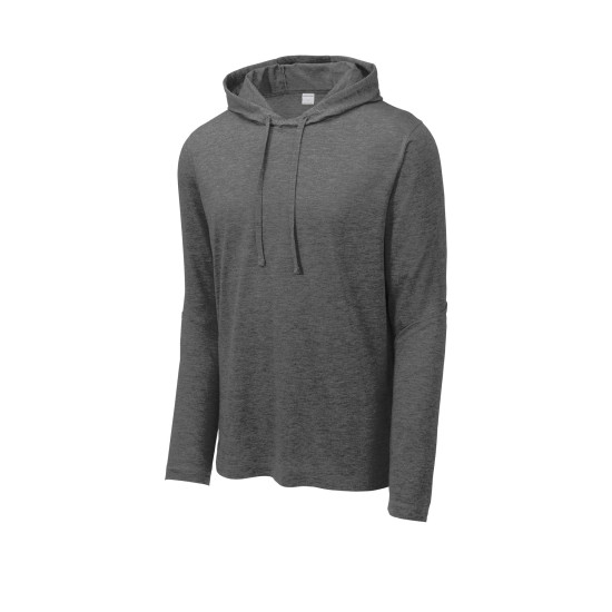 Sport-Tek PosiCharge Tri-Blend Wicking Long Sleeve Hoodie ST406