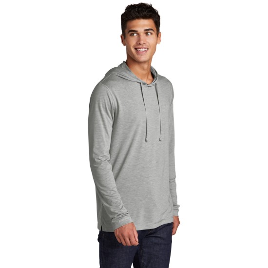 Sport-Tek PosiCharge Tri-Blend Wicking Long Sleeve Hoodie ST406