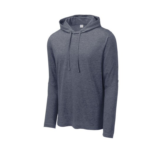 Sport-Tek PosiCharge Tri-Blend Wicking Long Sleeve Hoodie ST406