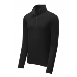 Sport-Tek PosiCharge Tri-Blend Wicking 1/4-Zip Pullover. ST407