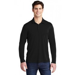 Sport-Tek Posi-UV Pro Long Sleeve Polo. ST520LS