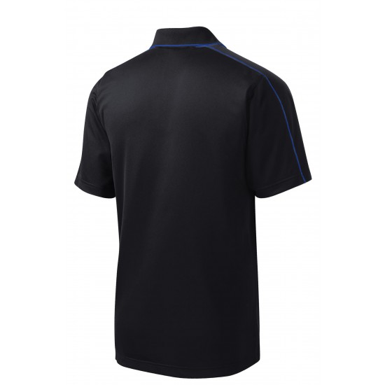 Sport-Tek Micropique Sport-Wick Piped Polo. ST653