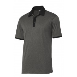 Sport-Tek Heather Contender Contrast Polo. ST667