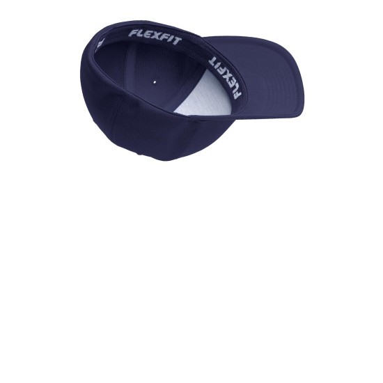Sport-Tek Flexfit Cool & Dry Poly Block Mesh Cap. STC22
