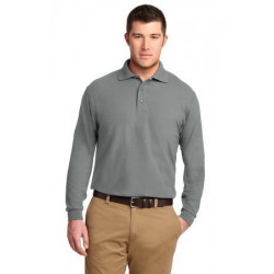 Port Authority® Tall Silk Touch™ Long Sleeve Polo. TLK500LS