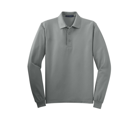 Port Authority® Tall Silk Touch™ Long Sleeve Polo. TLK500LS