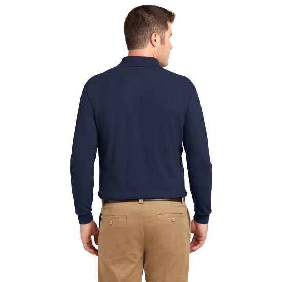 Port Authority® Tall Silk Touch™ Long Sleeve Polo. TLK500LS