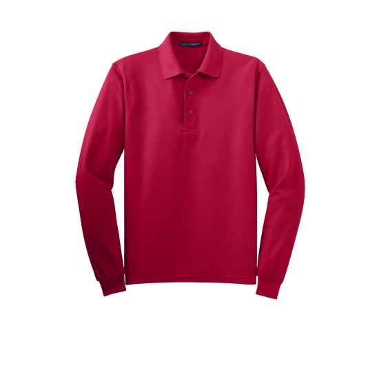 Port Authority® Tall Silk Touch™ Long Sleeve Polo. TLK500LS