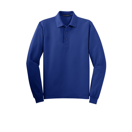 Port Authority® Tall Silk Touch™ Long Sleeve Polo. TLK500LS