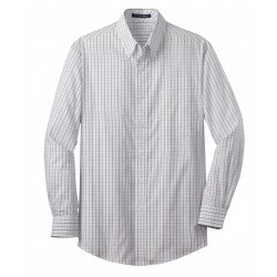 Port Authority® Tall Tattersall Easy Care Shirt. TLS642