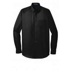 Port Authority® Tall Long Sleeve Carefree Poplin Shirt. TW100