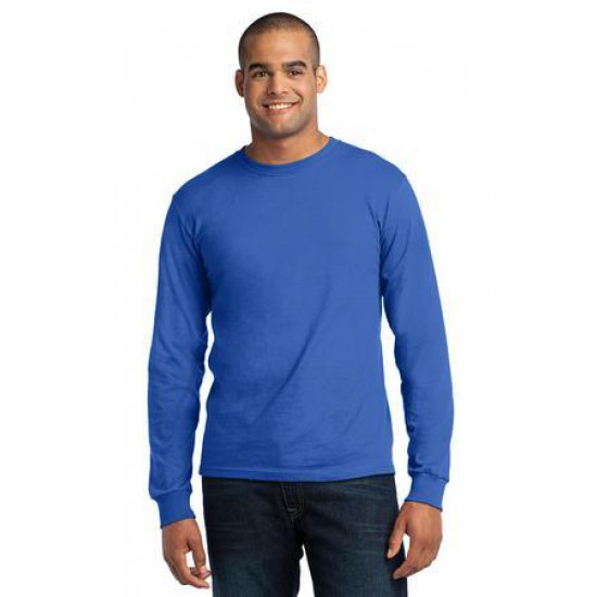 Port & Company® - Long Sleeve All-American Tee. USA100LS