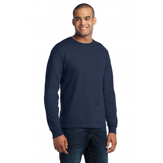 Port & Company® - Long Sleeve All-American Tee. USA100LS