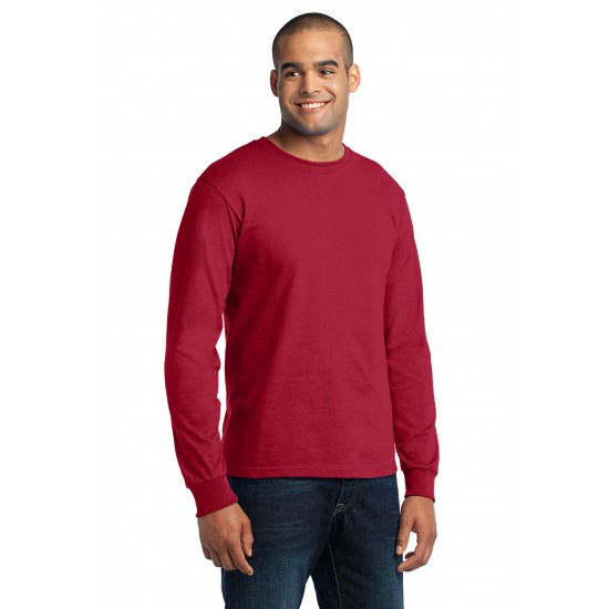 Port & Company® - Long Sleeve All-American Tee. USA100LS