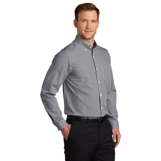 Port Authority ® Broadcloth Gingham Easy Care Shirt W644