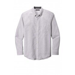 Port Authority SuperPro Oxford Stripe Shirt. W657