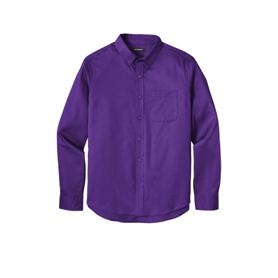 Port Authority Long Sleeve SuperPro React Twill Shirt. W808