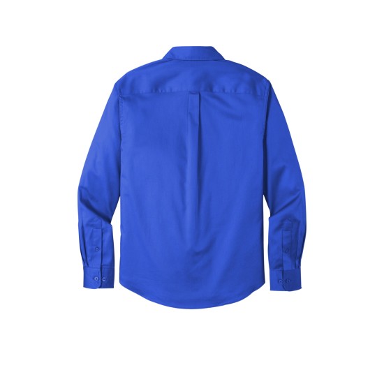 Port Authority Long Sleeve SuperPro React Twill Shirt. W808