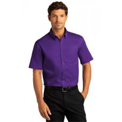 Port Authority Short Sleeve SuperPro React Twill Shirt. W809